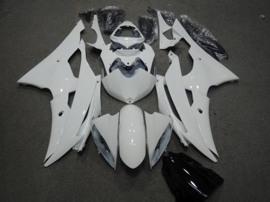 Kit Carénages & Plastique Yamaha R6 08-16 - Blanc