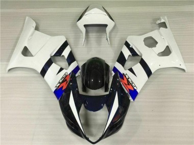 Kit Carénages Suzuki GSXR 1000 K3 03-04 - Blanc Noir