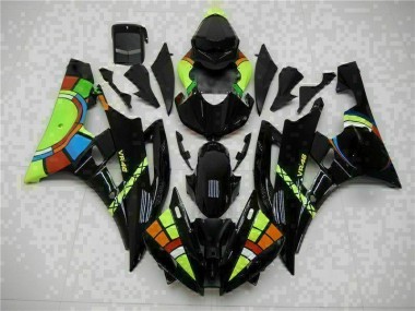 Kit Carénages Yamaha R6 06-07 - Noir