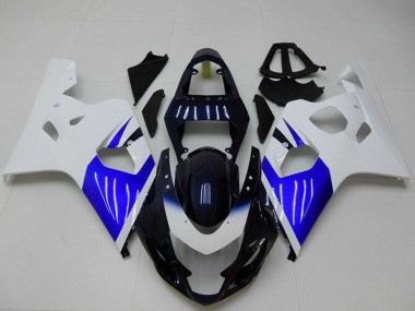 Kits Carénage Moto ABS Suzuki GSXR 600/750 2004-2005 - Blanc Bleu Noir Vendre