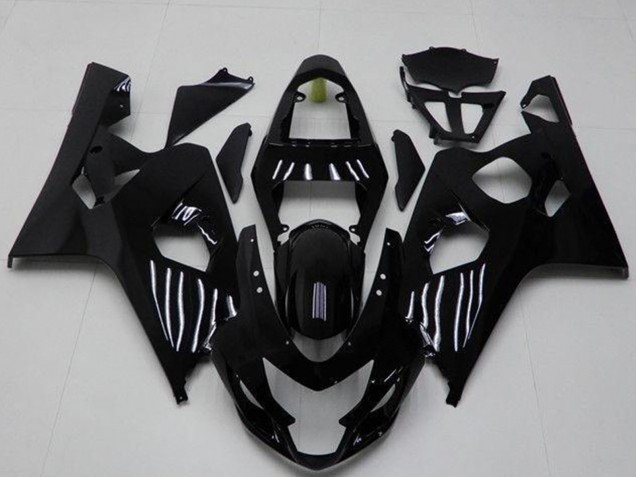 Carénages Moto Suzuki GSXR 600/750 2004-2005 - Noir Brillant