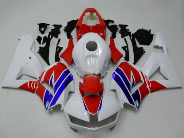 Kits Carénage Moto ABS Honda CBR600RR 2013-2023 - Blanc Rouge Bleu Vendre