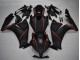 Carénages Moto Honda CBR1000RR 2012-2016 - Noir Mat Rouge
