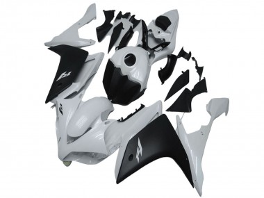 Carénage Moto Yamaha YZF R1 2007-2008 - Blanc Noir Mat Vendre