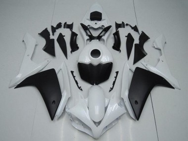 Carénage Moto Yamaha YZF R1 2007-2008 - Blanc Noir Mat Vendre