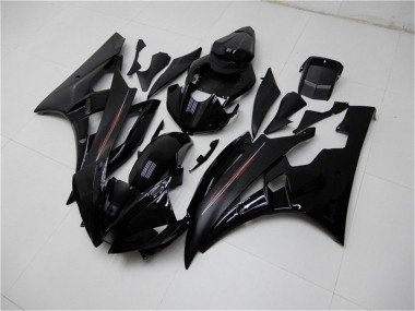 Kits Carénage Moto Yamaha YZF R6 2006-2007 - Noir Brillant Noir Mat Vendre