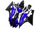 Carénage Moto Yamaha YZF R6 2006-2007 - Bleu Noir Mat