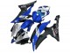 Carénages Moto Yamaha YZF R6 2008-2016 - Blanc Bleu Noir Mat Yamalube