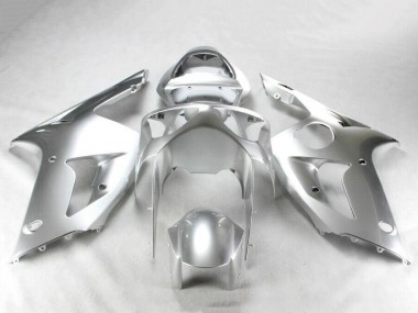 Kits Carénage Moto Kawasaki ZX6R 2003-2004 - Argent Vendre