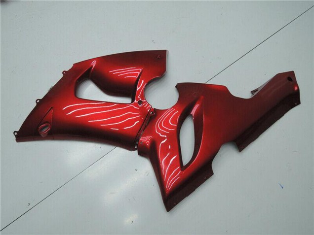 Carénages Moto Kawasaki ZX6R 2005-2006 - Bonbon Rouge