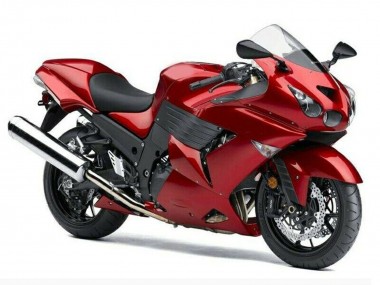 Carénages Moto Kawasaki ZX14R ZZR1400 2006-2011 - Rouge Vendre