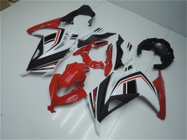 Carénages Moto Kawasaki Ninja 300 EX300R 2013-2024 - Blanc Rouge Noir Vendre
