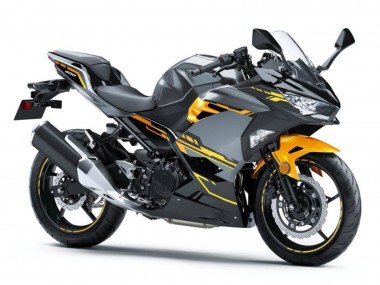 Carénages Moto Kawasaki EX400 2018-2024 - Noir Gris Orange Vendre