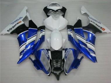 Carénages Moto Yamaha YZF R6 2008-2016 - Blanc Bleu Noir ENEOS Semakin Didepan Vendre