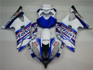 Carénages Moto Yamaha YZF R6 2008-2016 - Blanc Bleu Rouge Sterilgarda Volvo Fimer Yamalube Vendre