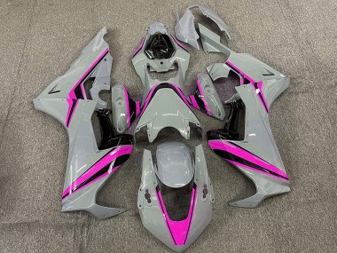 Carénages Moto Honda CBR1000RR 2017-2024 - Nardo Gris Rose Bande Vendre