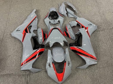 Carénages Moto Honda CBR1000RR 2017-2024 - Nardo Gris Rouge Bande Vendre