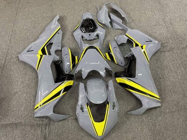 Carénages Moto Honda CBR1000RR 2017-2024 - Nardo Gris Jaune Bande Vendre