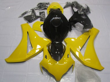 Carénage Moto Honda CBR1000RR 2008-2011 - Jaune Noir Brillant Vendre