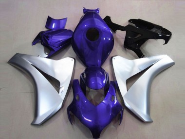 Carénages Moto Honda CBR1000RR 2008-2011 - Argent Bleu Vendre