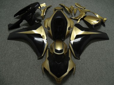 Carénages Moto Honda CBR1000RR 2008-2011 - Or Noir Brillant Vendre