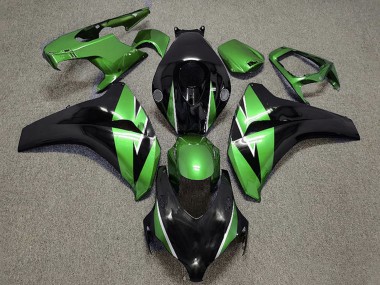 Carénage Moto Honda CBR1000RR 2008-2011 - Vert Noir Brillant Vendre