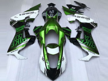 Carénages Moto Honda CBR1000RR 2017-2024 - Blanc Vert Noir Brillant Vendre