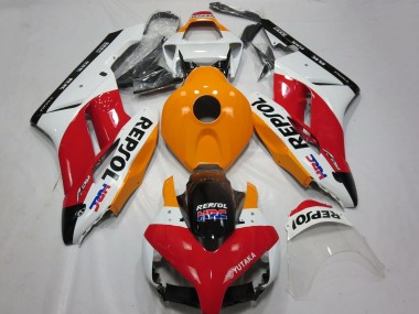 Carénage Moto Honda CBR1000RR 2004-2005 - Blanc Orange Rouge Noir Brillant Repsol HRC Vendre