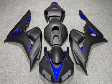 Carénages Moto Honda CBR1000RR 2006-2007 - Noir Mat Bleu Vendre