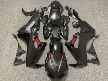 Carénages Moto Honda CBR1000RR 2017-2023 - Noir Mat Rouge Vendre