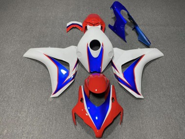 Carénage Moto Honda CBR1000RR 2008-2011 - Blanc Bleu Rouge Vendre