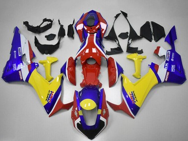 Carénages Moto Honda CBR1000RR 2017-2024 - Blanc Rouge Bleu Jaune HRC Vendre