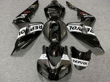 Carénages Moto Honda CBR1000RR 2006-2007 - Gris Blanc Noir Brillant Repsol Vendre