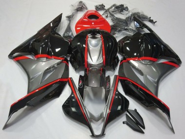 Carénages Moto Honda CBR600RR 2009-2012 - Rouge Gris Noir Brillant Vendre