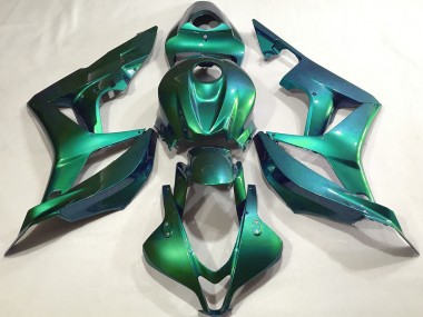 Carénages Moto Honda CBR600RR 2007-2008 - Emerald Vert Plaine Vendre