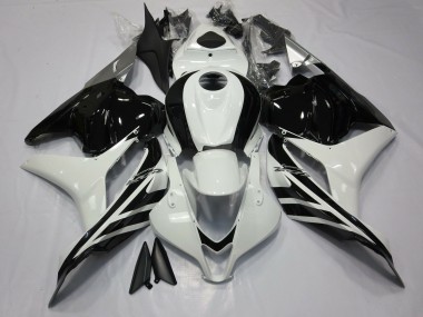 Carénages Moto Honda CBR600RR 2009-2012 - Blanc Noir Brillant Vendre