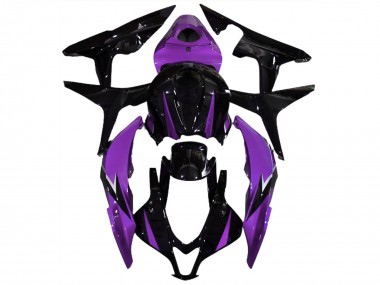 Carénages Moto Honda CBR600RR 2007-2008 - Violet Noir Brillant Vendre