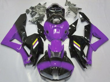 Carénages Moto Honda CBR600RR 2013-2023 - Violet Noir Brillant Blanc Jaune Vendre