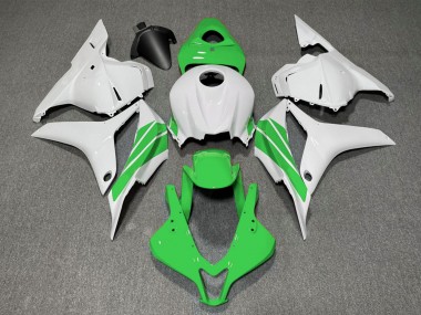 Carénages Moto Honda CBR600RR 2009-2012 - Blanc Vert Bande Vendre