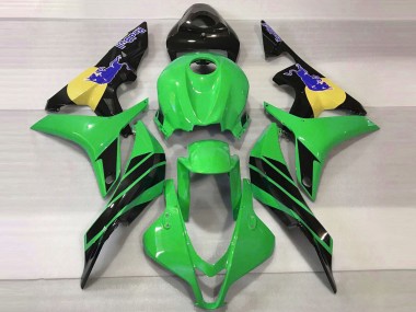 Carénages Moto Honda CBR600RR 2007-2008 - Vert Jaune Noir Brillant Bleu Bull Vendre