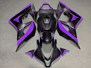 Carénages Moto Honda CBR600RR 2007-2008 - Violet Noir Mat Vendre