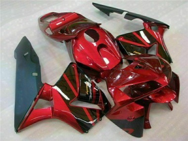 Kits Carénage Moto ABS Honda CBR600RR 2005-2006 - Rouge Noir Vendre