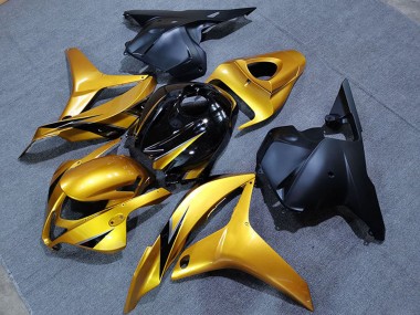 Carénages Moto Honda CBR600RR 2009-2012 - Or Noir Brillant Noir Mat OEM Style Vendre