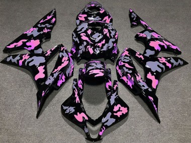 Carénages Moto Honda CBR600RR 2007-2008 - Rose Gris Camouflage Vendre