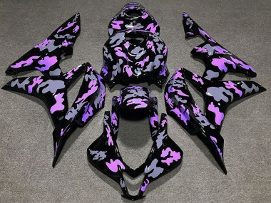 Carénages Moto Honda CBR600RR 2007-2008 - Violet Gris Camouflage Vendre