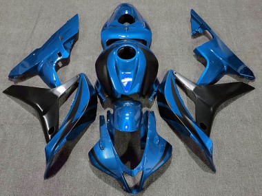 Carénages Moto Honda CBR600RR 2007-2008 - Sapphire Bleu Noir OEM Style Vendre