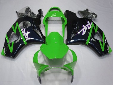 Kits Carénage Moto Honda CBR954RR 2002-2003 - Vert Noir Brillant Vendre