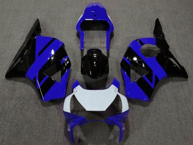 Carénages Moto Honda CBR954RR 2002-2003 - Bleu Blanc Noir Brillant OEM Style Vendre