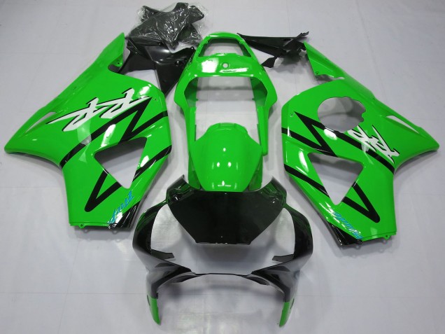 Carénage Moto Honda CBR954RR 2002-2003 - Vert Noir Brillant