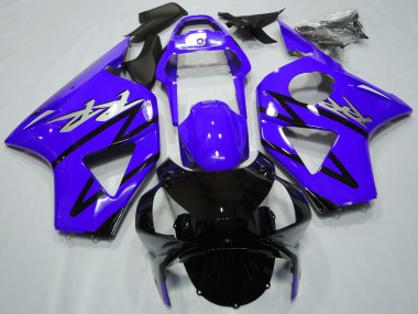 Carénages Moto Honda CBR954RR 2002-2003 - Violet Noir Brillant CBR Style Vendre